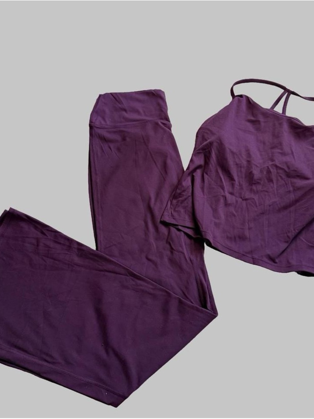 Women's Purple Two-Piece Lounge Set